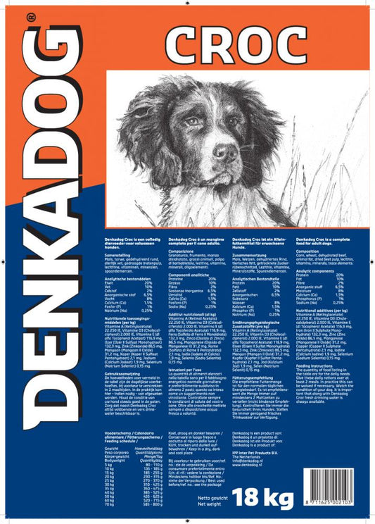 Denkadog croc 18kg