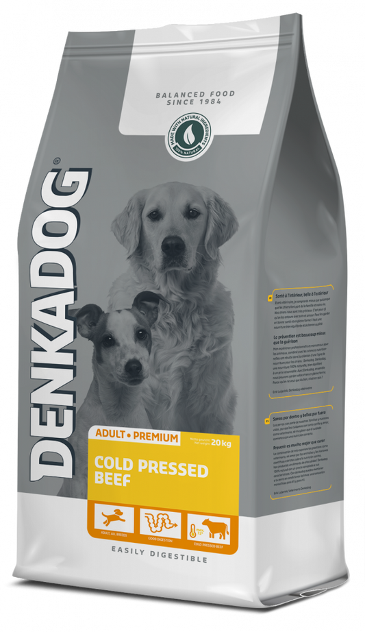 Denkadog cold pressed beef 20kg