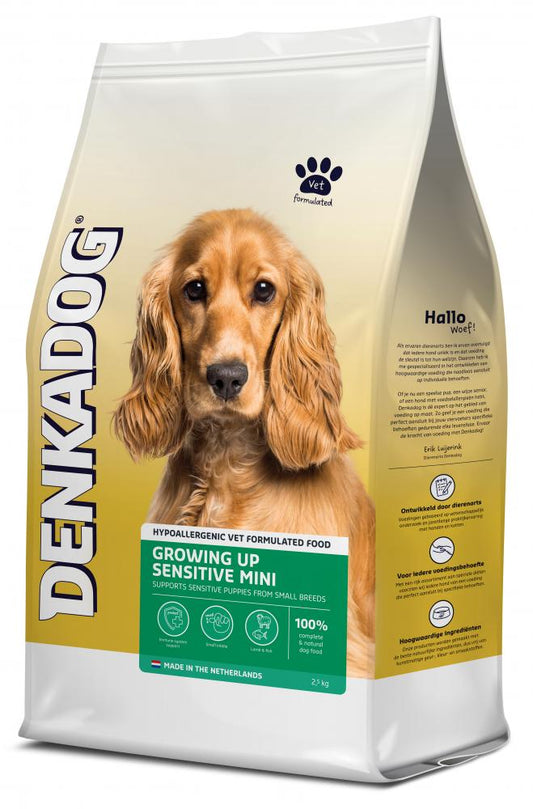 Denkadog growing up sensitive mini 2,5kg