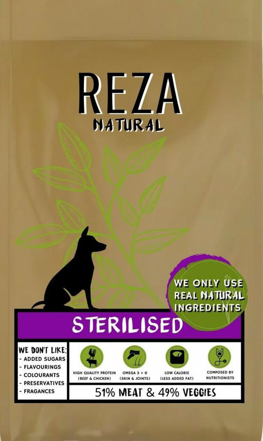 Reza Natural dog sterilised 12kg