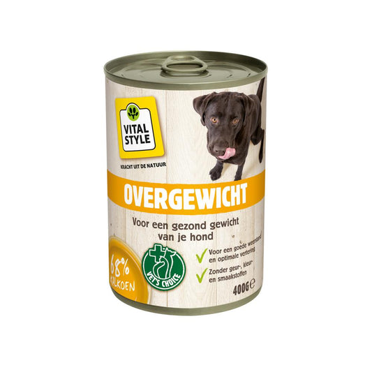 VITALstyle hond blik overgewicht 400gr