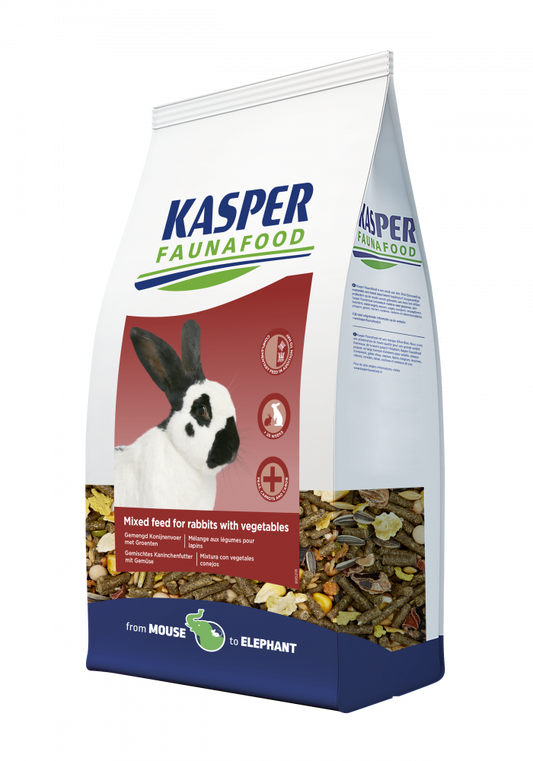Kasper Faunafood gemengd konijnenvoer rode wortel 3,5kg