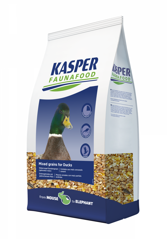 Kasper Faunafood gemengd graan eend 4kg