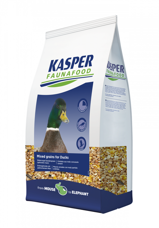Kasper Faunafood gemengd graan eend 4kg