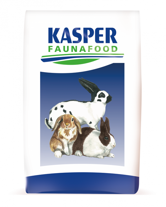 Kasper Faunafood gemengd konijnenvoer rode wortel 20kg