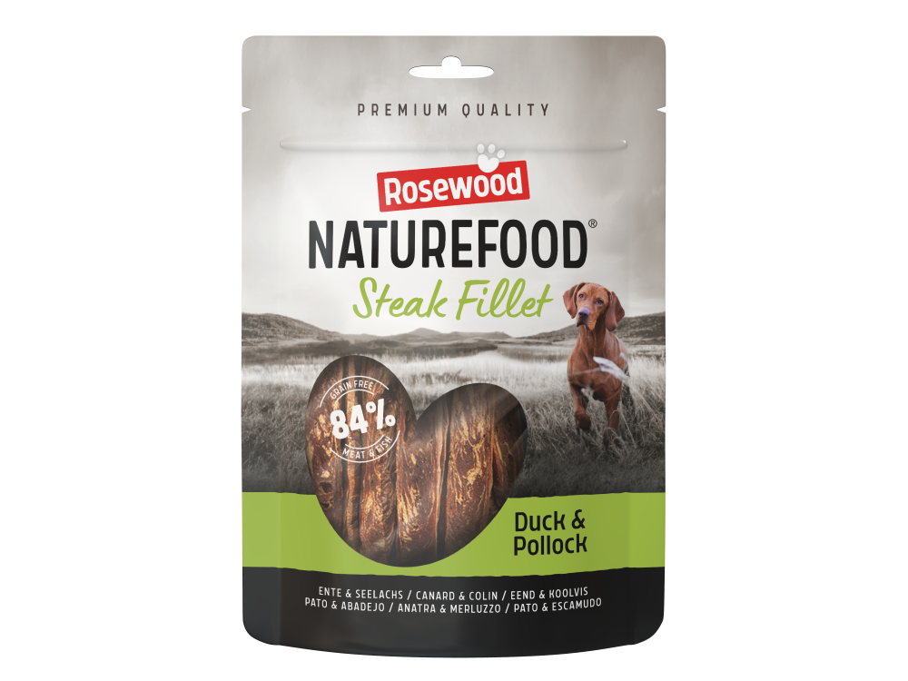 Rosewood Naturefood steak filet eend 100gr