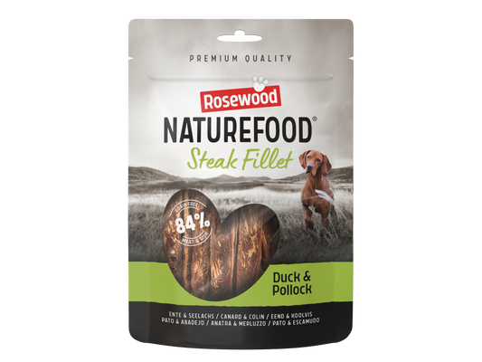 Rosewood Naturefood steak filet eend 100gr