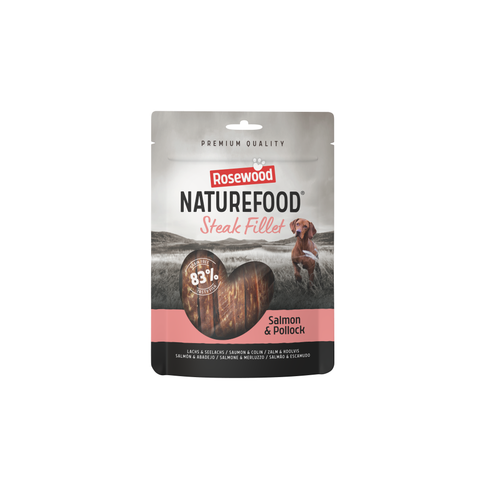 Rosewood Naturefood steak filet zalm 100gr