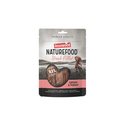 Rosewood Naturefood steak filet zalm 100gr
