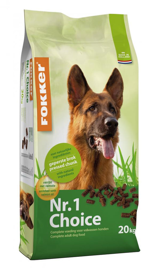 Fokker dog nr. 1 choice 20kg