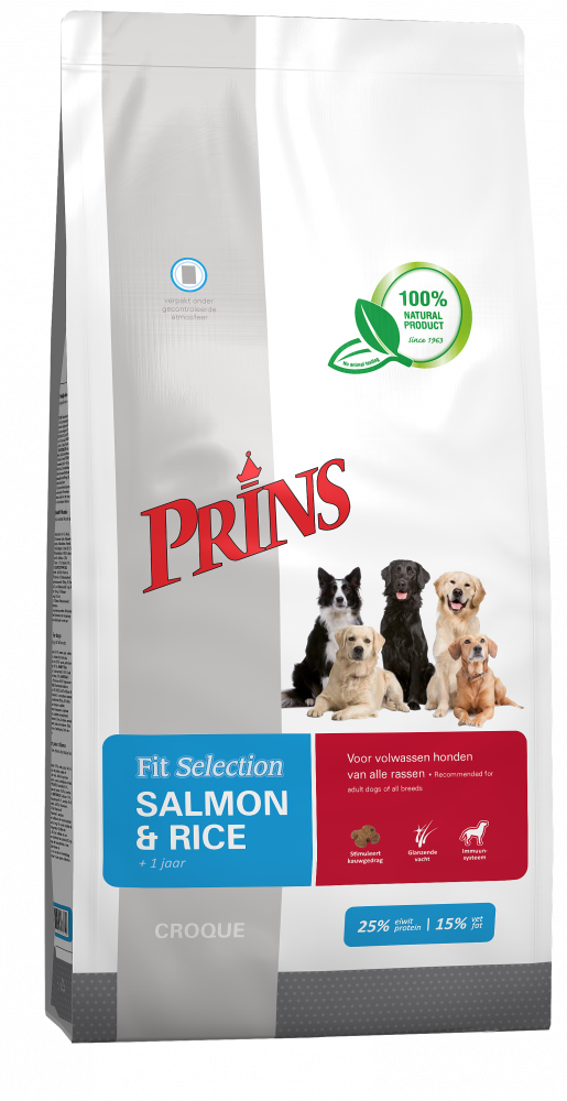 Prins Fit Selection dog salmon&rice 2kg