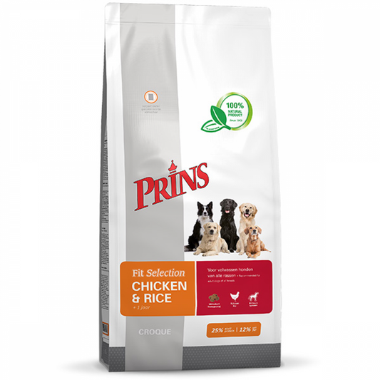 Prins Fit Selection dog chicken&rice 14kg