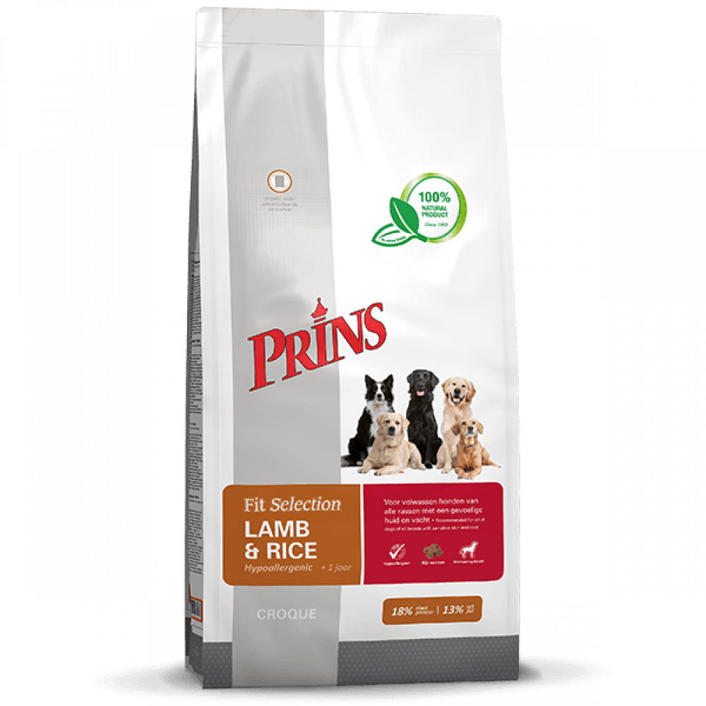 Prins Fit Selection dog lamb&rice 14kg