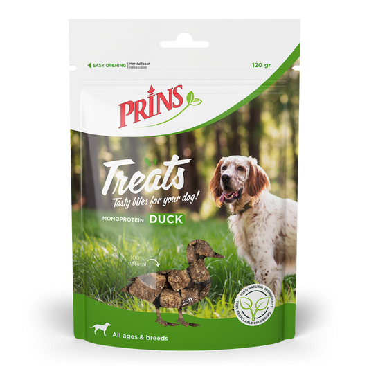 Prins Treats dog duck 120gr