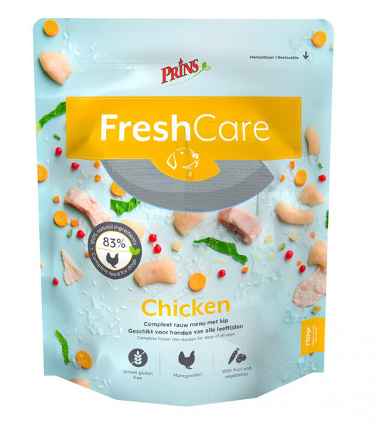 Prins FreshCare dog schijfjes chicken 750gr