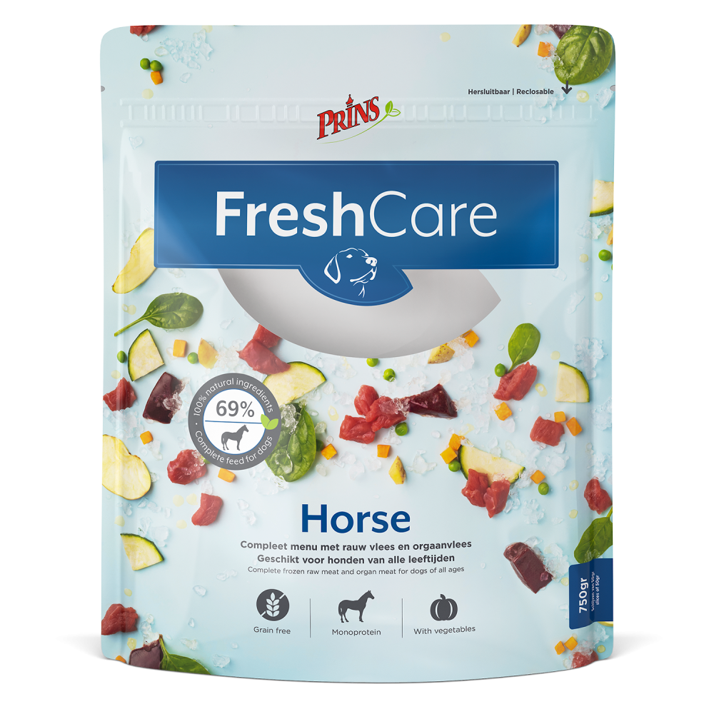 Prins FreshCare dog schijfjes horse 750gr