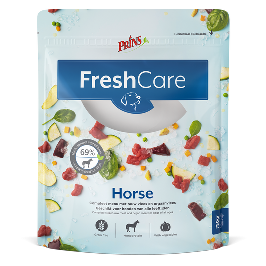 Prins FreshCare dog schijfjes horse 750gr