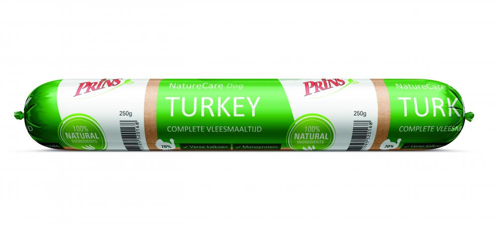 Prins NatureCare dog adult grainfree turkey 250gr