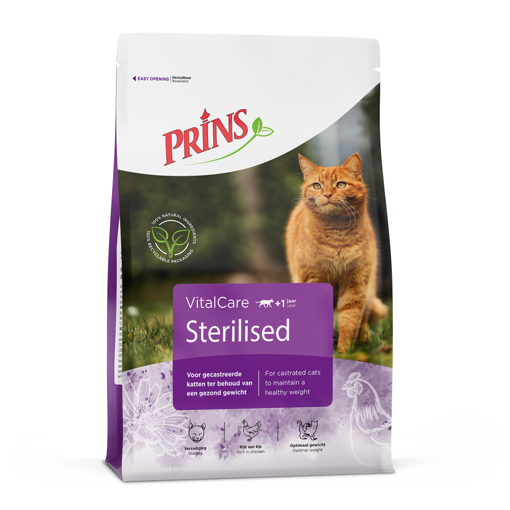 Prins VitalCare sterilised 4kg