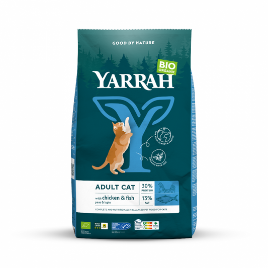 Yarrah cat bio dry chicken&fish msc 10kg