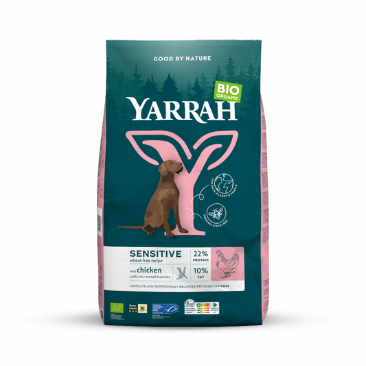 Yarrah dog bio dry adult sensitv chicken&rice 10kg