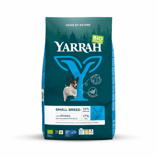 Yarrah dog bio dry puppy&adult small chicken 5kg