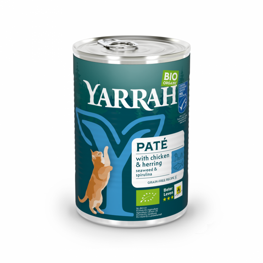 Yarrah cat bio blik paté vis 400gr