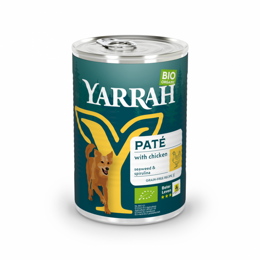 Yarrah dog bio blik paté kip 400gr