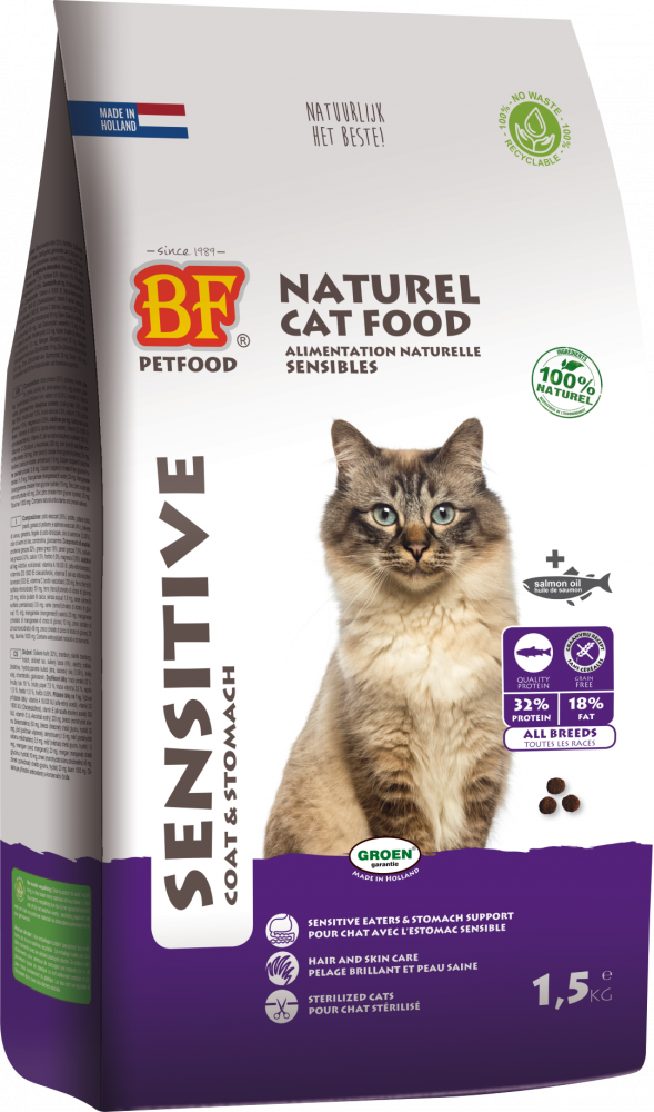 Biofood Premium sensitive coat/stomach 1,5kg