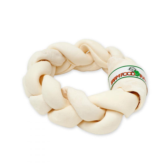 Farm Food Rawhide dental braided donut L 22cm 1st