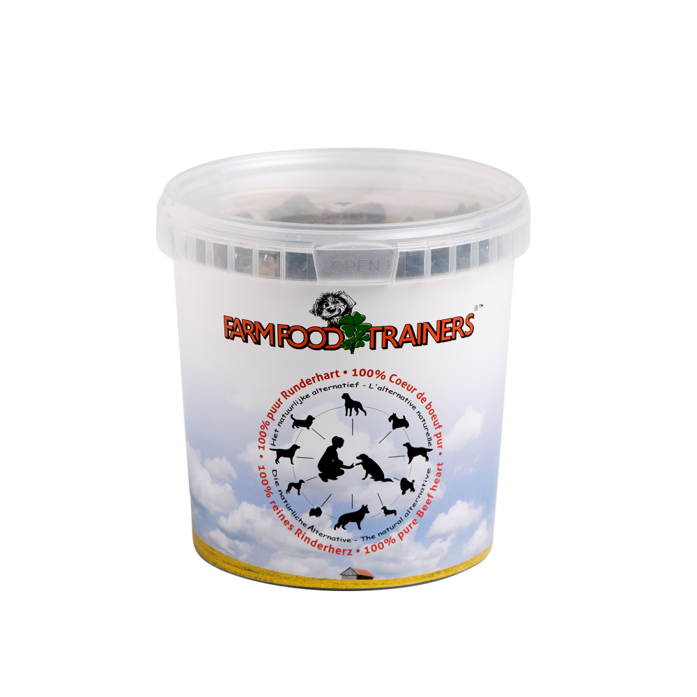 Farm Food Trainers runderhart 333gr