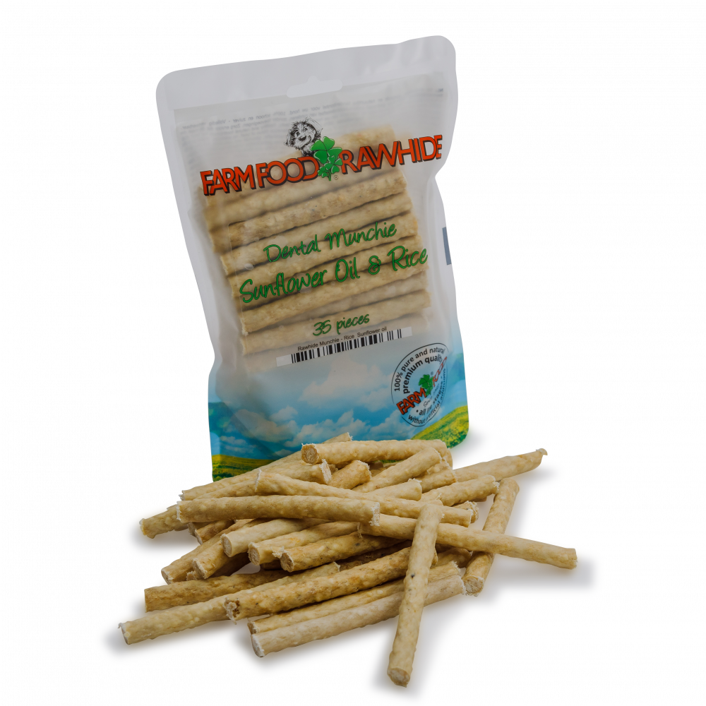 Farm Food Rawhide dental munchie natural 35st