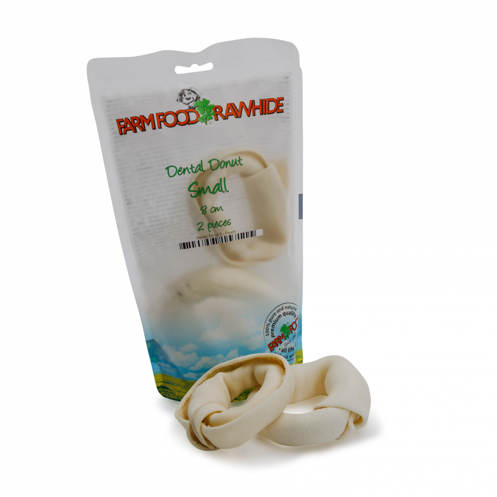 Farm Food Rawhide dental donut S 8cm 2st