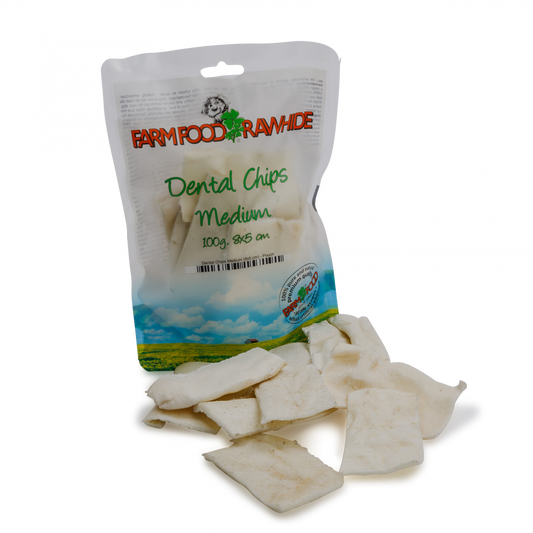 Farm Food Rawhide dental chips medium 100gr