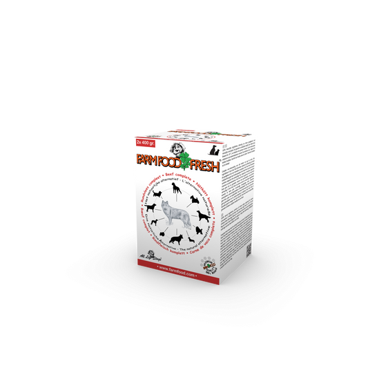 Farm Food Fresh compleet rundvlees 2x400gr
