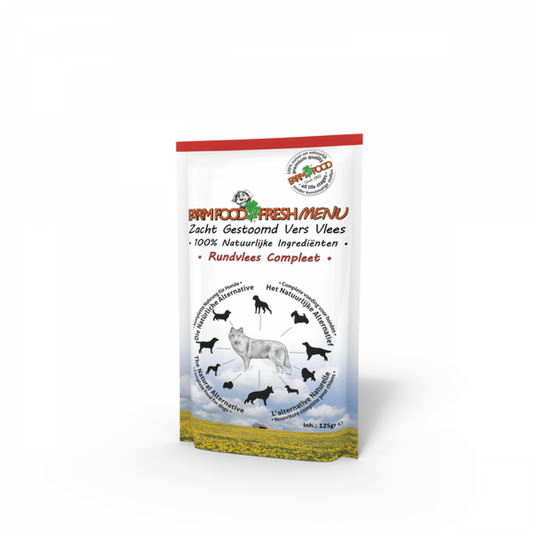 Farm Food Fresh Menu rundvlees compleet 300gr