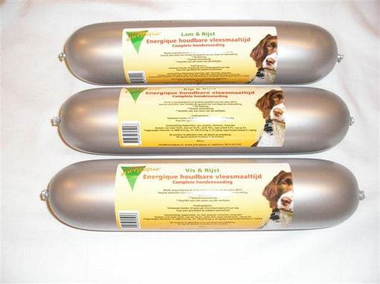 Energique vlees houdbaar compleet kip&rijst 800gr