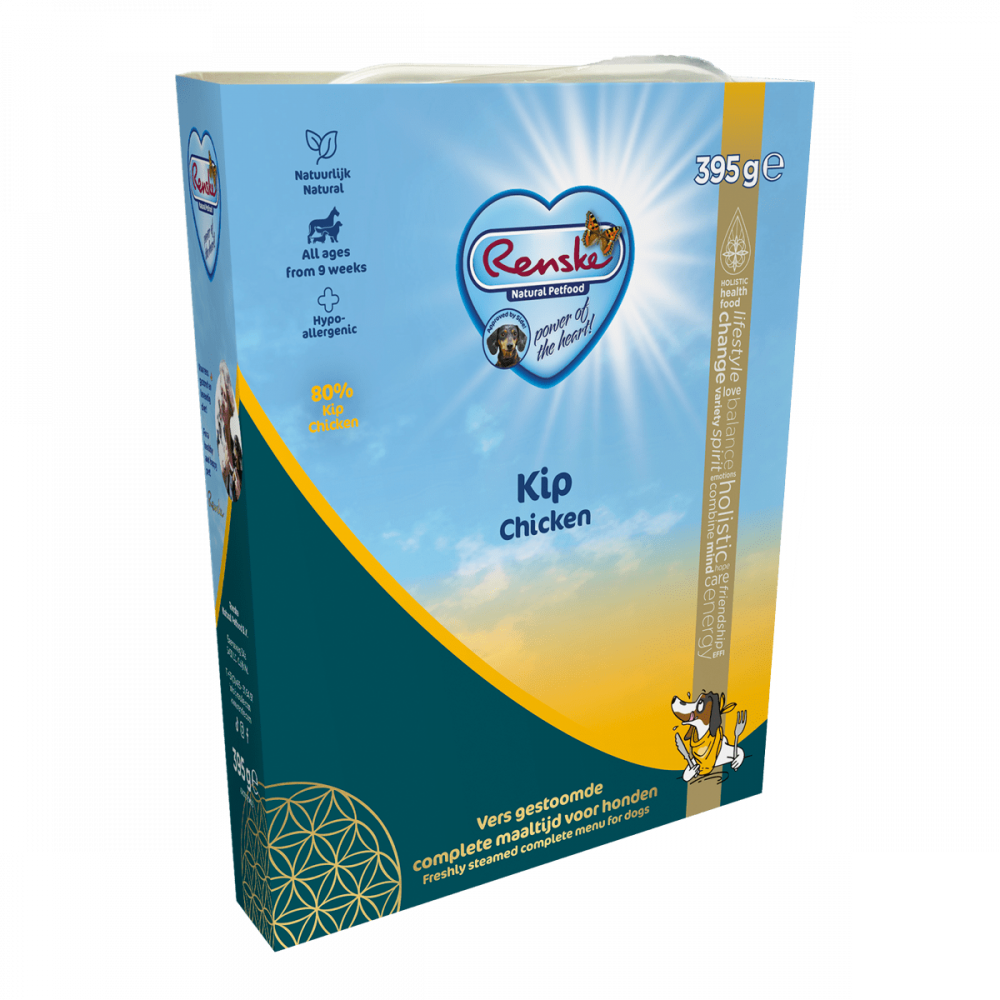 Renske vers hond adult kip&rijst 395gr