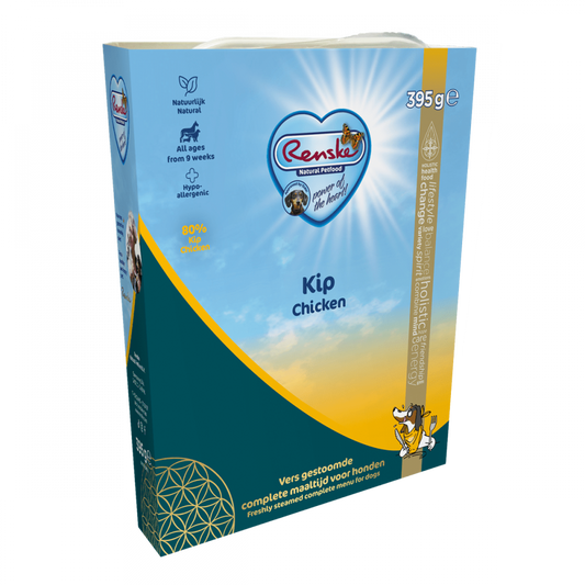 Renske vers hond adult kip&rijst 395gr