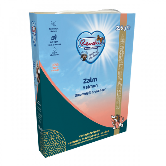 Renske vers hond adult graanvrij zalm 395gr