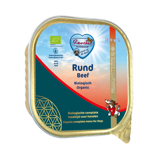 Renske vers hond alu graanvrij rund biologisch 300gr