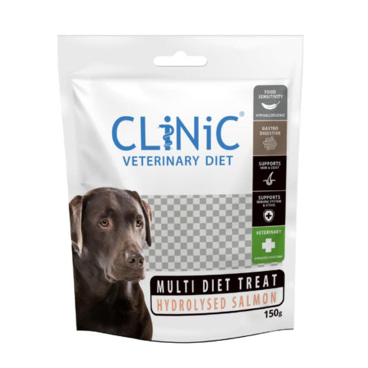 CliNiC Veterinary Diet dog multi diet treat salmon 150gr