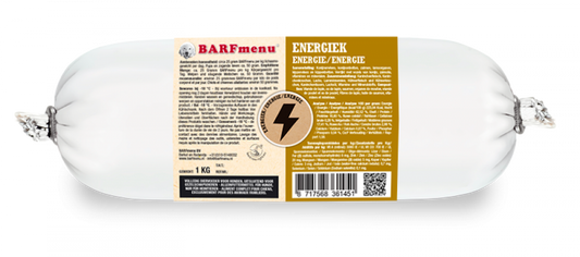 BARFmenu hond energiek 1kg