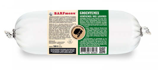 BARFmenu hond groentemix 500gr