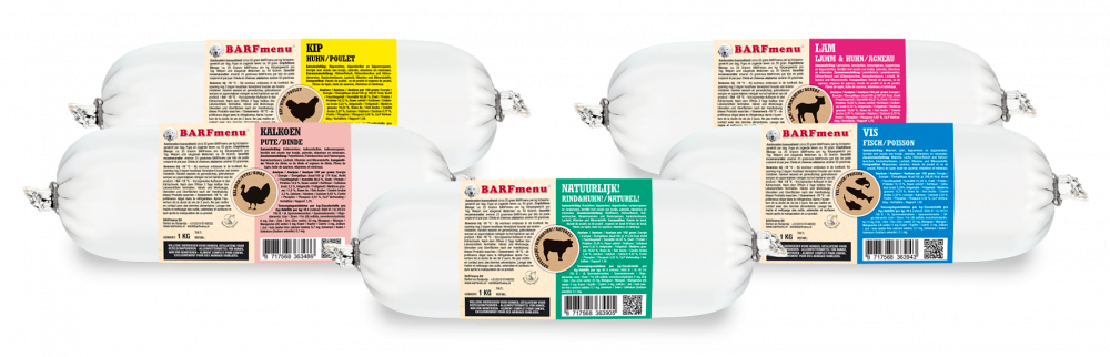 BARFmenu hond compleet mixdoos 10x1kg