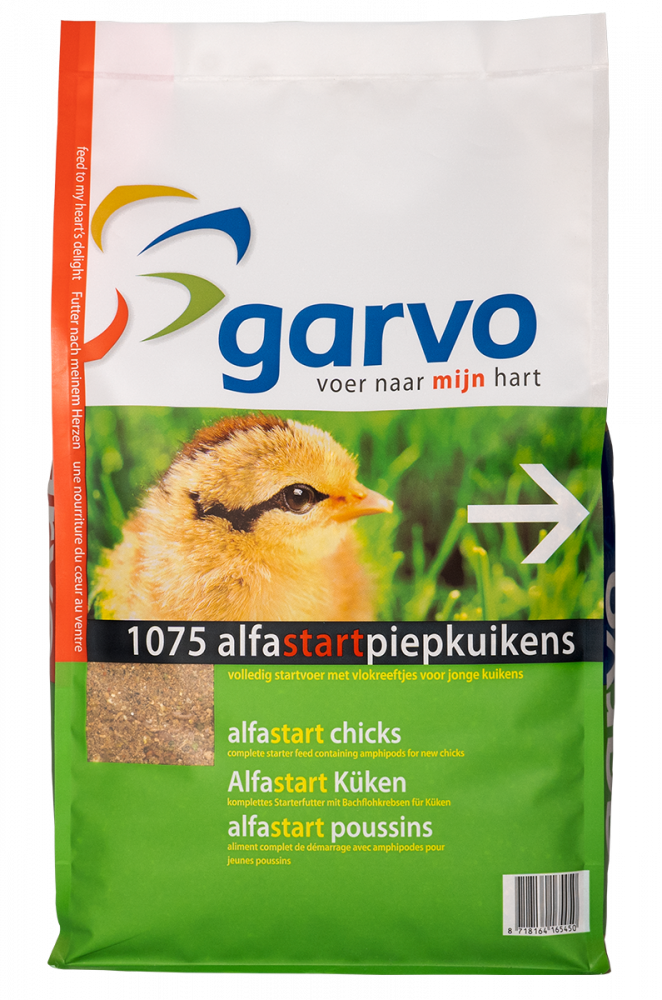 Garvo alfastart piepkuikens (1075) 4kg