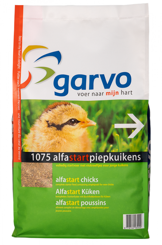 Garvo alfastart piepkuikens (1075) 4kg