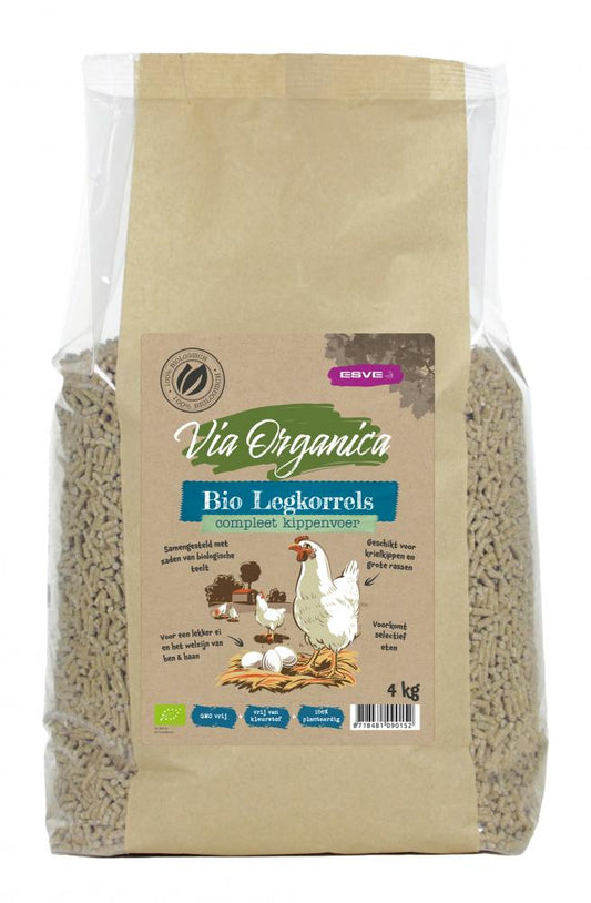 Via Organica bio legkorrels 3mm 4kg