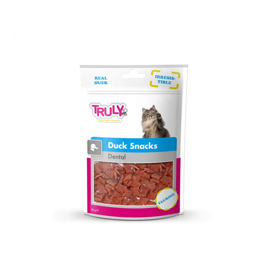 Truly cat snacks duck dental 50gr