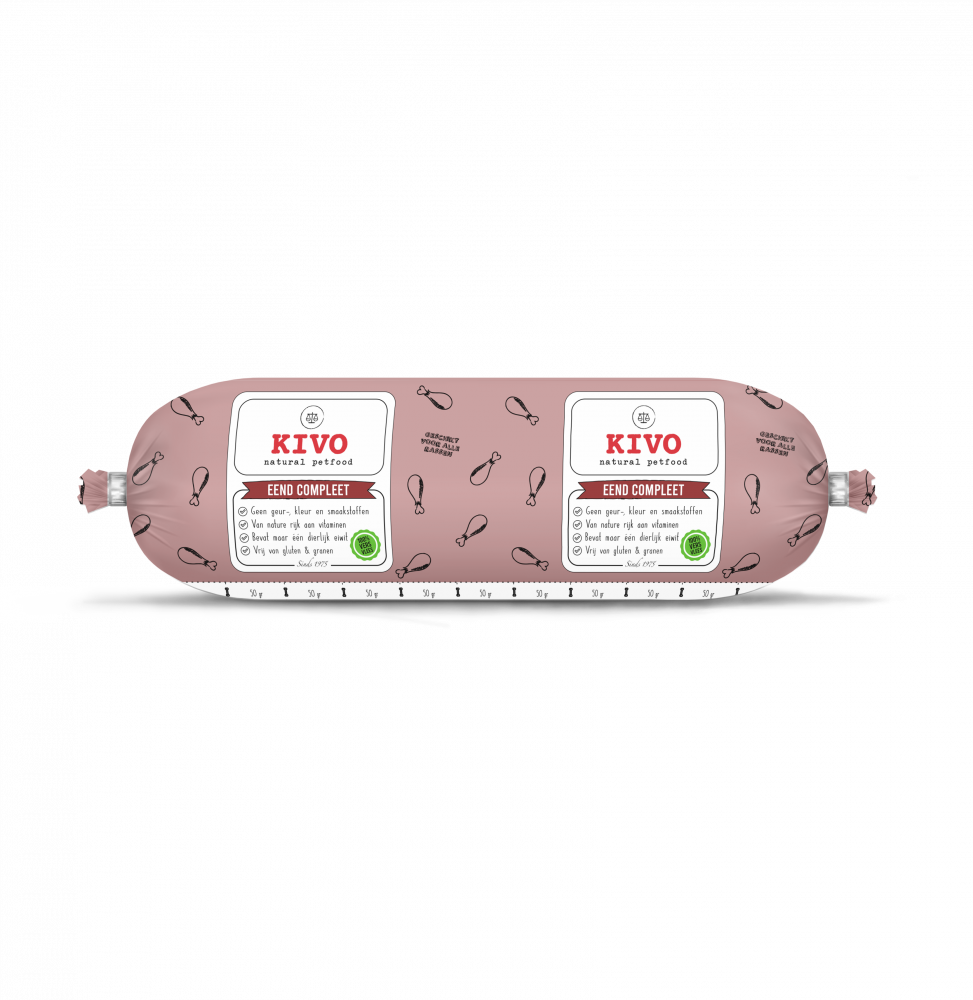 Kivo eend compleet 500gr
